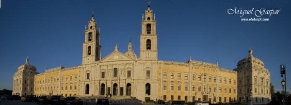 Panorâmica do Convento de Mafra