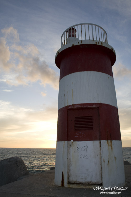 Nazaré - Farol - Pôr do Sol